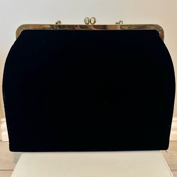 Vintage Purse Veldoré Houston Bag Embroidered Beaded 1950s 50s  60s EUVC Rare - Picture 2 of 7